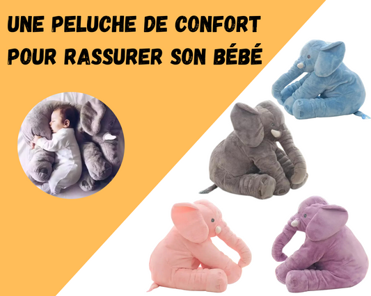 Coussin de confort éléphant